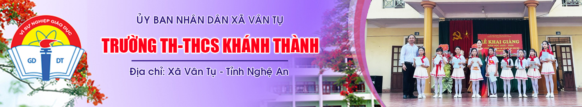 Trường TH-THCS Khánh Thành - Nghệ An